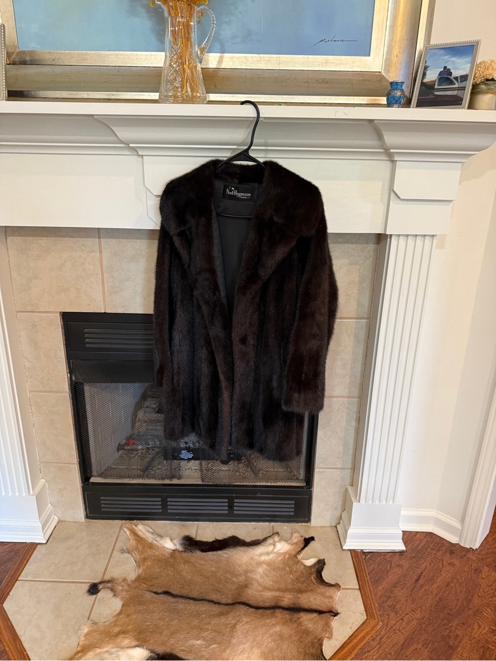 Vintage Dark Brown Mink Coat - Women Jackets & Coats